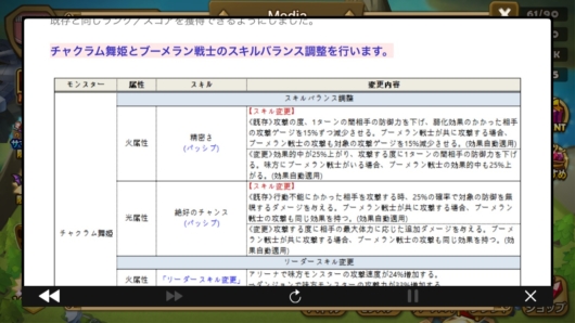 サマナーズウォー　ブメチャク弱体化